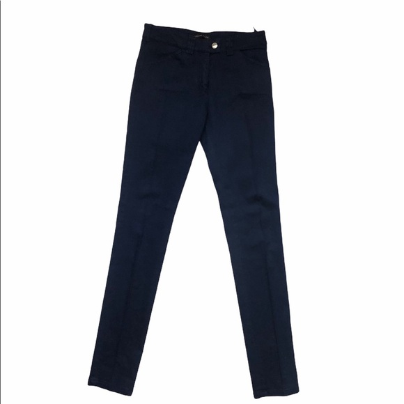 BALENCIAGA Blue Straight Leg Pants Size 28 - Picture 1 of 10